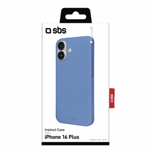 SBS Instinct suojakuori iPhone 16 Plus:lle sininen