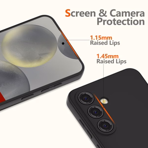 Tech-Protect Icon Suojakuori Samsung Galaxy A26 5G:lle - musta