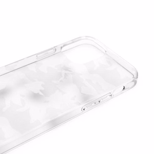 Adidas OR SnapCase Camo iPhone 12/12 Pro läpinäkyvä/valkoinen 43705