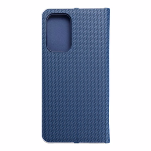 Puhelinkotelo LUNA Book Carbon SAMSUNG A33 5G - sininen (m)