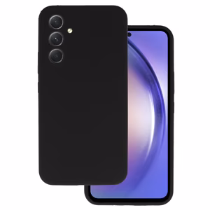 Silicone Lite Suojakuori Samsung Galaxy A55 5G:lle musta