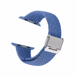 Crong Wave Band braided strap for Apple Watch 44 / 45 / 46 / 49 mm, blue