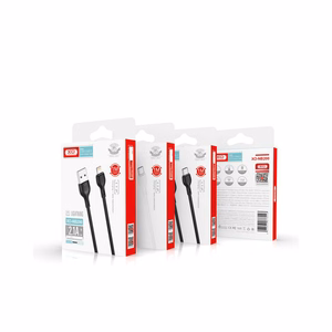 XO kaapeli NB200 USB - microUSB 1,0 m 2.1A musta