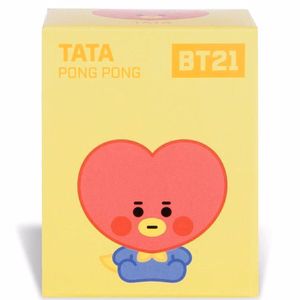 Line Friends BT21 TATA Baby Pong Pong -pehmomaskotti, 8 cm