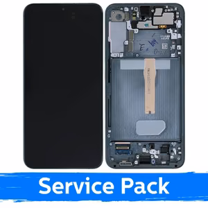 LCD-näyttö yhteensopiva Samsung S906 S22 Plus kehyksellä / vihreä / (Service Pack)