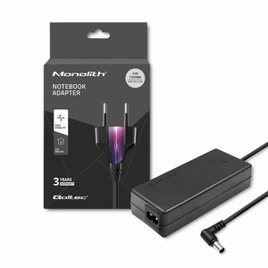 Qoltec 50073.65W virta-adapteri/invertteri sisäkäyttöön, musta