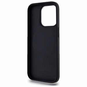 DKNY Plain Logo MagSafe iPhone 15 Pro Max:lle Suojakuori - Musta