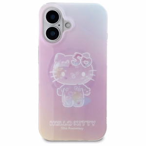 Hello Kitty IML 50th Anniversary Magsafe iPhone 16:lle Suojakuori - Vaaleanpunainen