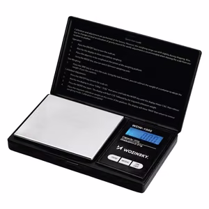 Wozinsky WDW-1000 koruvaaka 200g 0.01g tarkkuus valaistu - musta