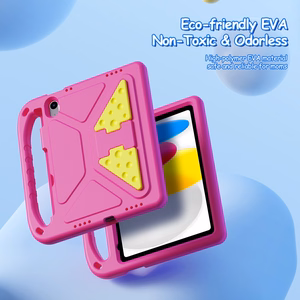 Dux Ducis Puff Suojakuori Apple iPad 10.9 2022 / iPad 11 2025 vaaleanpunainen