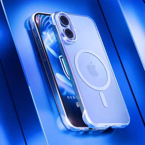 3mk Just20g MagCase Suojakuori iPhone 16:lle - läpinäkyvä