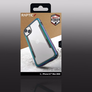 Raptic X-Doria Shield kotelo iPhone 14 Plus opaali kansi