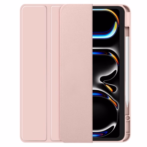 Tech-Protect SC Pen Suojakuori iPad Pro 13 7 / 8 / 2024-2025:lle - Vaaleanpunainen