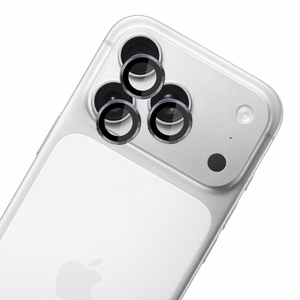 3mk Lens Protection Pro Karkaistu lasi iPhone 17 Pro / 17 Pro Max:lle - Harmaa