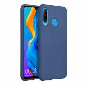 Case for Huawei P30 Lite Silicone blue