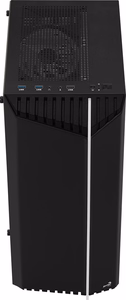 Aerocool Bionic musta Midi Tower tietokonekotelo