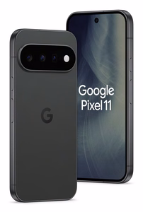 Google Pixel 11 16 cm (6,3") -älypuhelin, Dual SIM, Android 17, 5G, USB Type-C, 12 GB / 256 GB, 4985 mAh, musta