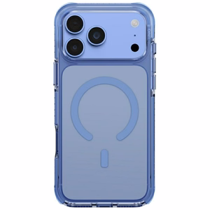 Uniq Combat Magclick Charging -suojakuori iPhone 18 Pro Max / 17 Pro Max – sininen