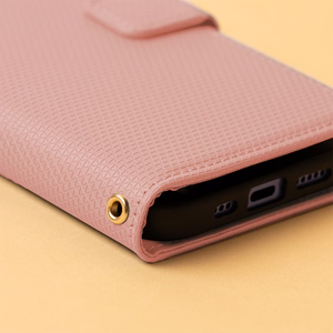 TFO Smart Triangle kirjamallinen suojakotelo Xiaomi Redmi A7 Pro -puhelimelle – vaaleanpunainen