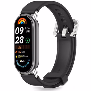 Tech-Protect Iconband Classic Xiaomi Smart Band 8/9/10/NFC musta
