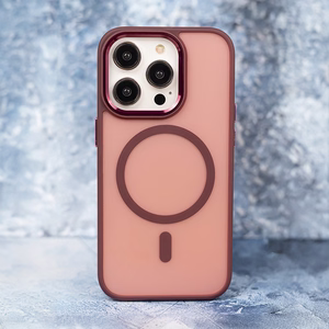 Frozen Mag Suojakuori iPhone 17 Pro Max 6,9":lle punainen avoin rengas