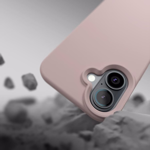 Etteri Silicone Mag case for iPhone 16e / 17e light pink