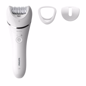Philips BRE700/00 epilaattori, 32 pinsettiä, hopea/valkoinen