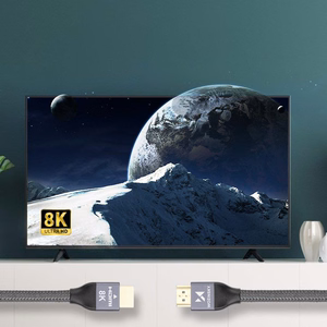 Wozinsky HDMI 2.1 -kaapeli 8K 60 Hz 48 Gbps / 4K 120 Hz / 2K 144 Hz 3 m hopea (WHDMI-30)