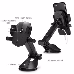 Spigen TS35 Car Cockpit -puhelinpidike - musta