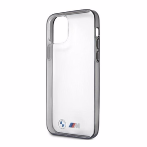 BMW Sandblast kotelo iPhone 12 Pro Max - läpinäkyvä - läpinäkyvä