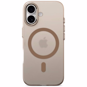 Tech-Protect MagZero MagSafe-suojakuori iPhone 17:lle, matta beigenruskea