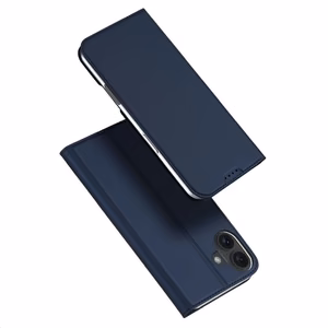Dux Ducis SKIN PRO lompakkosuojakuori iPhone 16 Plus sininen