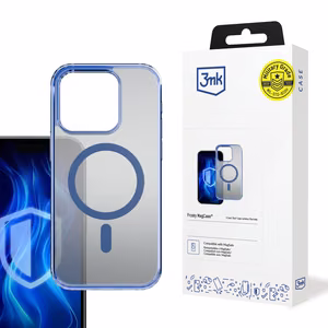 3mk Frosty MagCase sininen Suojakuori Apple iPhone 14 Pro Max:lle - sininen