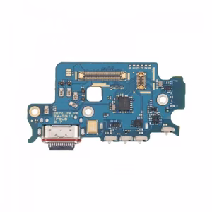Latausliitin yhteensopiva Samsung S911 S23:n kanssa flex-kaapelilla / hopea OEM