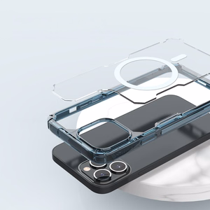 Nillkin Nature Pro -magneettinen panssarikotelo MagSafe iPhone 15 Pro - valkoinen
