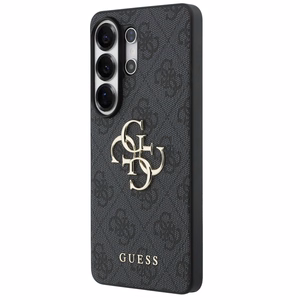 Guess 4G Big Metal Logo Suojakuori Samsung Galaxy S26 Ultra musta