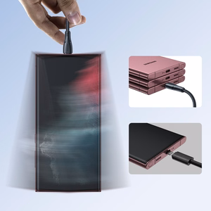 Joyroom Surpass Series A11 USB-A / USB-C 3A kaapeli 1.2 m - musta