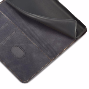 Magneetti Fancy Case Kotelo Samsung Galaxy S22 + (S22 Plus) Kotelo Lompakko Kortinhaltija Musta