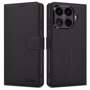 Tech-Protect Wallet Case for Xiaomi 17T Pro - Black