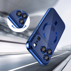 Tech-Protect MagFlex MagSafe Suojakuori iPhone 17 Pro -lle - kirkas laivastonsininen