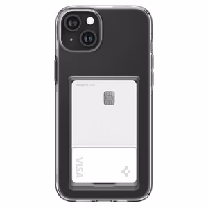 Spigen Crystal Slot Suojakuori iPhone 15 Plus:lle - Kirkas