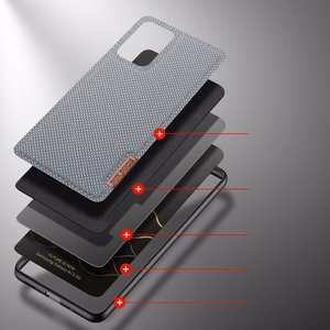 Dux Ducis Fino kotelo on valmistettu nylon materiaalista Samsung Galaxy A73 sininen