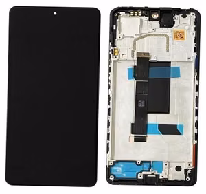 LCD screen Xiaomi Redmi Note 12 Pro 5G / Poco X5 Pro 5G with touch screen with frame Midnight Black original (used Grade A)