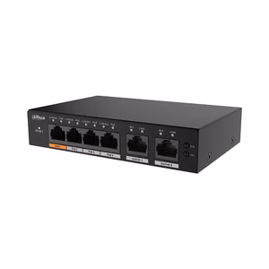 Dahua S4100-4GT2GT-60-C 6-port cloud-managed Gigabit switch with 4-port PoE, 60 W