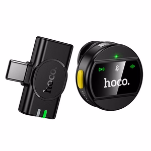 Wireless microphone USB C Hoco L21 black