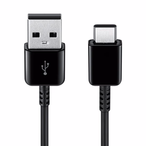 Samsung EP-DG930MBEGWW USB-A–USB-C-kaapeli, 1,5 m, musta, 2 kpl