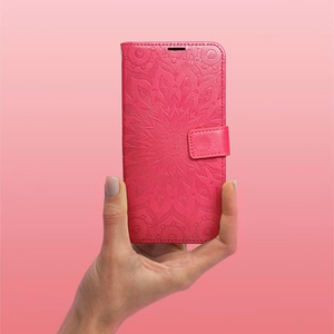 MEZZO Kirjasuojakuori Samsung A15 4G / A15 5G:lle mandala magenta