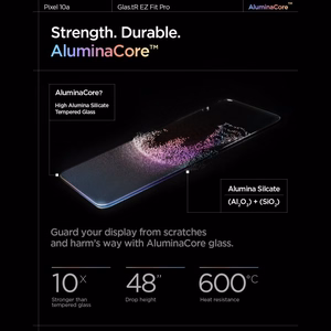 Spigen Glas.tR EZ Fit Pro 2 kpl Karkaistu lasi Näytönsuoja Google Pixel 10A:lle