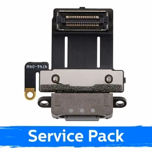 Latausliitin Apple iPad Pro 11 (2024) Gen5 flex-kaapelilla / hopea / (Service Pack)