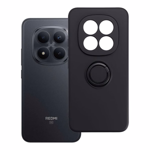 Suojakuori Xiaomi Redmi Note 15 Pro Plus 5G silikoninen rengas musta